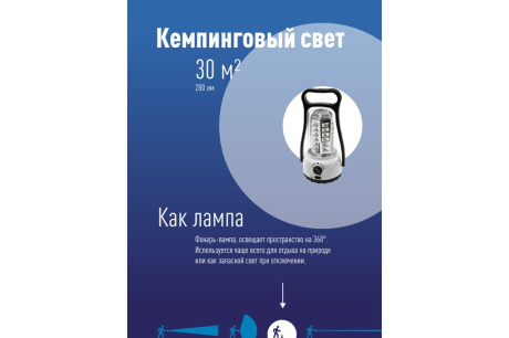 Купить Фонарь кемпинговый Космос KOCAc6008LED аккумуляторный фото №11