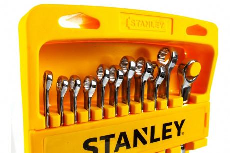 Купить Набор STANLEY из 11-ти удлиненных комбинированных гаечных ключей     4-94-647 фото №2
