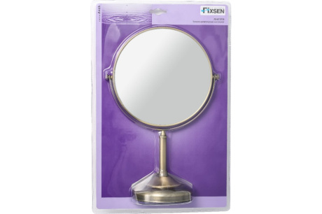 Купить Зеркало косметическое настольное Fixsen Antik FX-61121A  цвет бронза фото №3