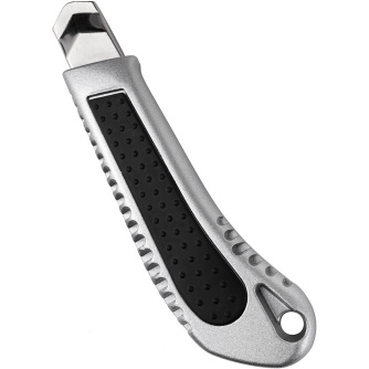 Купить Нож AV Steel алюминиевый корпус 18мм  AV-900718 фото №3
