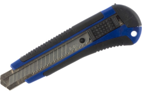 Купить Нож технический пластиковый обрезиненный 18 мм MOS 10197М 10197М фото №5