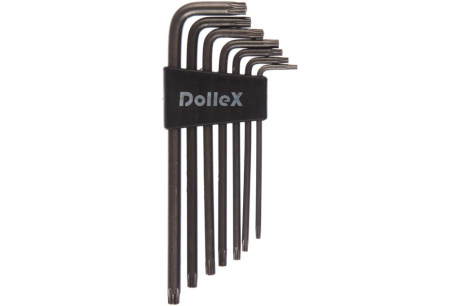 Купить Набор Г-образных ключей DolleX торкс 7 шт. Т10-Т40  L=150mm SGT-007 SGT-007 фото №1