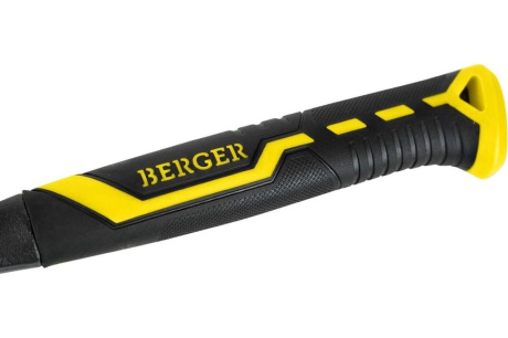Купить Молоток-гвоздодер цельнокованный 450г магнит 2-компонентная ручка BERGER BG1527 фото №9