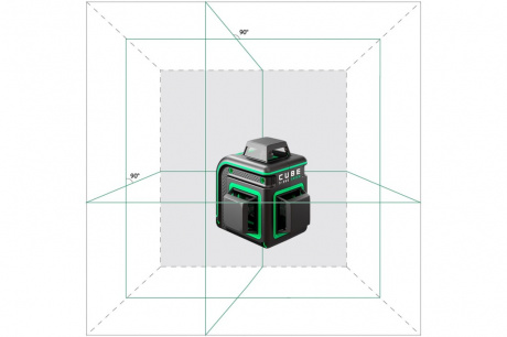 Купить Лазерный уровень ADA Cube 3-360 GREEN Professional Edition А00573 фото №2