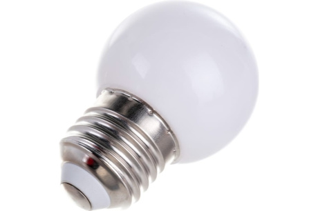 Купить Лампа светодиодная FERON LB-37 1W 230V E27 шарик 2700K 80lm 45*70mm 25878 фото №6