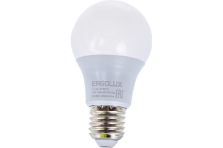 Купить Лампа Ergolux LED ЛОН 15Вт Е27 4500К 172-265В ПРОМО 13638 фото №5