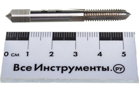 Купить Машинно-ручной метчик  одинарный  для нарезания метрической резьбы ЗУБР М6 x 1 0 4-28005-06-1.0_z01 фото №4