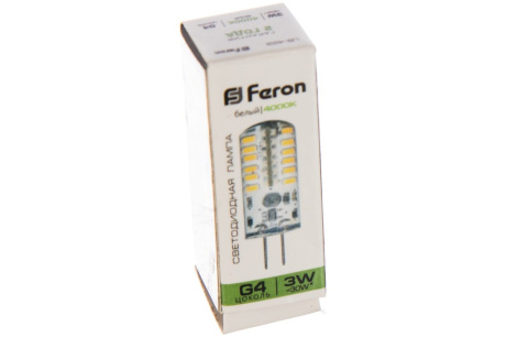 Купить Светодиодная лампа FERON LB-422 3W 12V G4 4000K 25532 фото №4