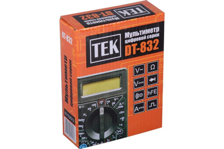 Купить Мультиметр DT 832  TEK 61/10/512 фото №11