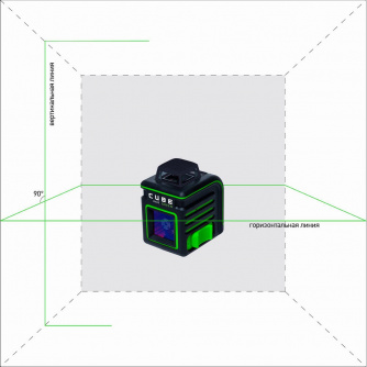 Купить Лазерный уровень ADA CUBE 360 GREEN Professional Edition фото №8