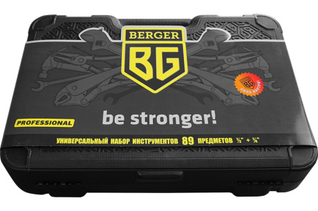 Купить Универсальный набор инструментов BERGER BG-089-1214 89 предмета фото №8