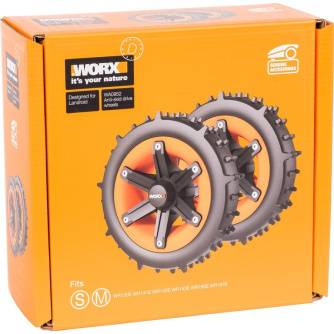 Купить Комплект колес WORX для газонокосилок-роботов с шипованным протектором WA0952 фото №5