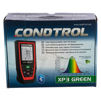 Купить Измеритель длины CONDTROL XP 3 Green (1-4-107) + штатив CONDTROL H130 (2-17-032) фото №6