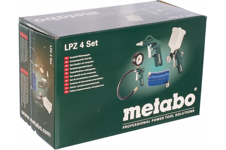 Купить Набор пневмоинструмента Metabo LPZ 4 Set фото №6