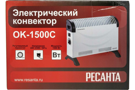 Купить Конвектор электрический Ресанта ОК-1500С 67/4/7 фото №11