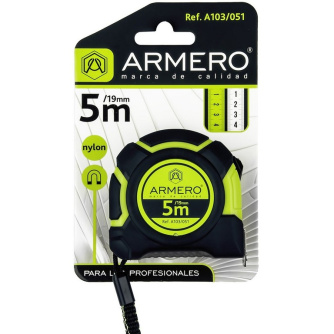 Купить Рулетка ARMERO с фиксатором 5м*19мм   A103/051 фото №3
