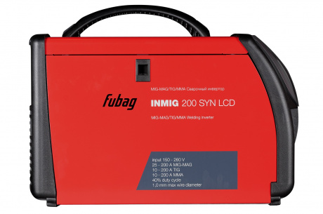 Купить Сварочный аппарат Fubag INMIG 200 SYN LCD+ горелка FB 250_3 м (38443) фото №4