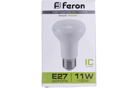 Купить Лампа светодиодная FERON LB-463 11W 230V E27 R63 4000K 880lm фото №6