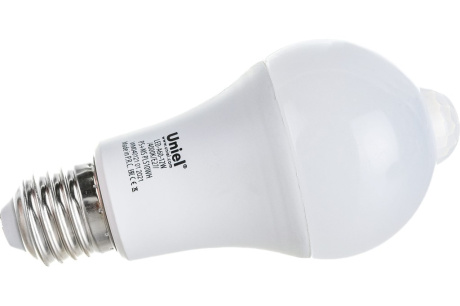 Купить Лампа с датчиком движения LED-A60 12W E27 4000K  UNIEL UL-00005713 фото №3