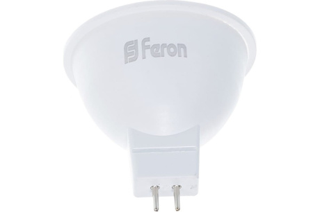 Купить Лампа светодиодная FERON LB-26 7W 230V G5.3 MR16 4000K 560lm 50*52mm 25236 фото №6