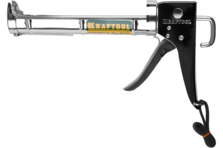 Купить Пистолет KRAFTOOL "INDUSTRIE" для герметиков  полукорпусной  хромированный  320мл  06671 фото №1