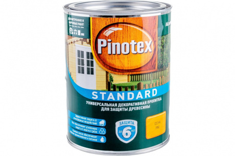 Купить Пропитка для наружних и внутрених работ Standard сосна 0 9л  PINOTEX фото №1